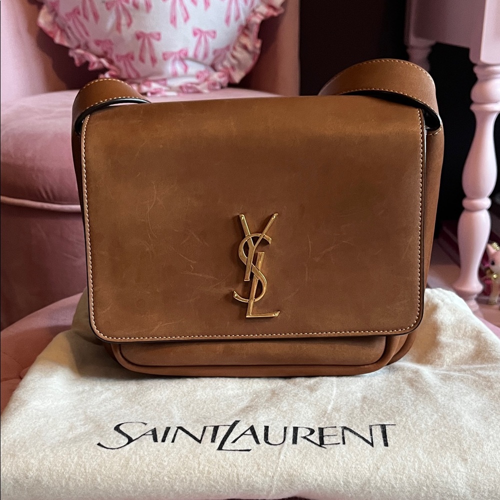 🚫SOLD🚫Saint Laurent Niki Crossbody in Tan natural leather